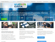 Tablet Screenshot of kuparidata.fi